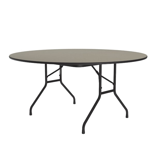 CF HPL Folding Tables 60" Round Savannah Sand
